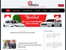 Tablet Screenshot of anadive.com.do